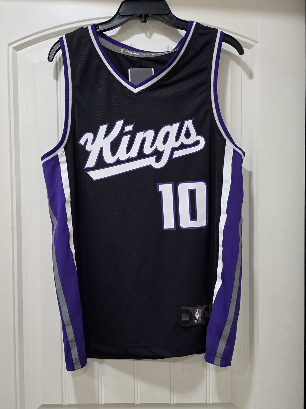 Fanatics NBA Sacramento Kings Domantas Sabonis #10 Jersey Size Adult Small